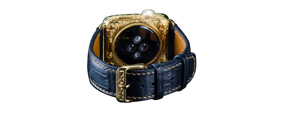 Apple iWatch 4 Gold 24k (Золото) exclusive подарок элитный